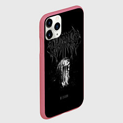 Чехол iPhone 11 Pro матовый Ghostemane, цвет: 3D-малиновый — фото 2