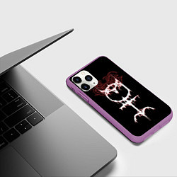 Чехол iPhone 11 Pro матовый Ghostemane sign, цвет: 3D-фиолетовый — фото 2