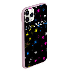 Чехол iPhone 11 Pro матовый Lil Peep: Legend, цвет: 3D-розовый — фото 2