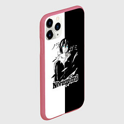 Чехол iPhone 11 Pro матовый Бездомный Бог, цвет: 3D-малиновый — фото 2