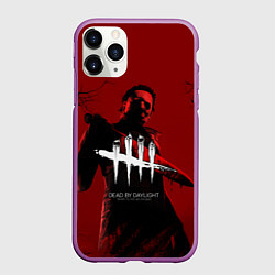 Чехол iPhone 11 Pro матовый Dead by Daylight, цвет: 3D-фиолетовый