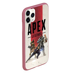 Чехол iPhone 11 Pro матовый Apex Legends, цвет: 3D-малиновый — фото 2