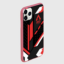 Чехол iPhone 11 Pro матовый Apex Cyrex, цвет: 3D-малиновый — фото 2