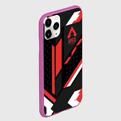 Чехол iPhone 11 Pro матовый Apex Cyrex, цвет: 3D-фиолетовый — фото 2