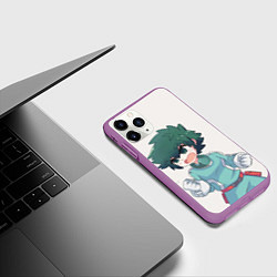 Чехол iPhone 11 Pro матовый Fight, цвет: 3D-фиолетовый — фото 2