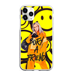 Чехол iPhone 11 Pro матовый Billie Eilish: Bury a Friend, цвет: 3D-белый