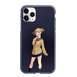Чехол iPhone 11 Pro матовый My Hero Academia Himiko Toga, цвет: 3D-серый
