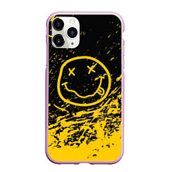 Чехол iPhone 11 Pro матовый NIRVANA, цвет: 3D-розовый