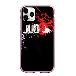 Чехол iPhone 11 Pro матовый Judo Blood, цвет: 3D-розовый