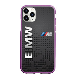 Чехол iPhone 11 Pro матовый BMW, цвет: 3D-фиолетовый