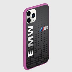 Чехол iPhone 11 Pro матовый BMW, цвет: 3D-фиолетовый — фото 2