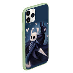 Чехол iPhone 11 Pro матовый Hollow Knight, цвет: 3D-салатовый — фото 2