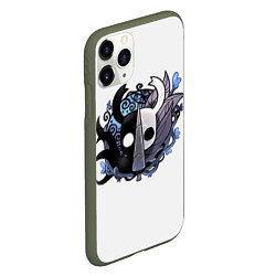 Чехол iPhone 11 Pro матовый Hollow Knight, цвет: 3D-темно-зеленый — фото 2