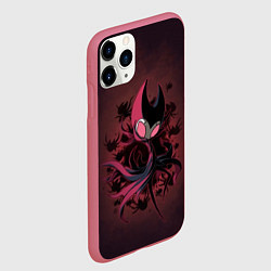Чехол iPhone 11 Pro матовый Hollow Knight, цвет: 3D-малиновый — фото 2