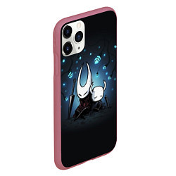 Чехол iPhone 11 Pro матовый Hollow Knight, цвет: 3D-малиновый — фото 2