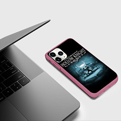 Чехол iPhone 11 Pro матовый Hollow Knight: Night, цвет: 3D-малиновый — фото 2