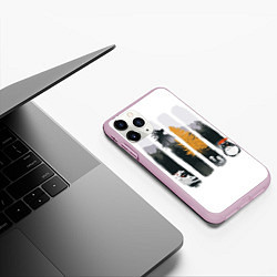Чехол iPhone 11 Pro матовый Хранители Леса, цвет: 3D-розовый — фото 2