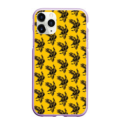 Чехол iPhone 11 Pro матовый TOP: BANDITO, цвет: 3D-сиреневый