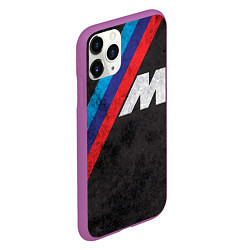 Чехол iPhone 11 Pro матовый BMW 1, цвет: 3D-фиолетовый — фото 2