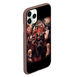 Чехол iPhone 11 Pro матовый Overlord 1, цвет: 3D-коричневый — фото 2