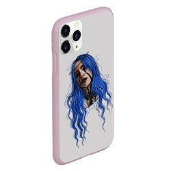 Чехол iPhone 11 Pro матовый BILLIE EILISH, цвет: 3D-розовый — фото 2