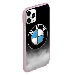 Чехол iPhone 11 Pro матовый BMW, цвет: 3D-розовый — фото 2