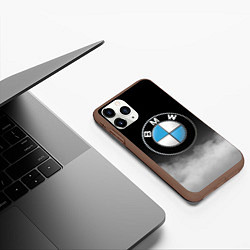 Чехол iPhone 11 Pro матовый BMW, цвет: 3D-коричневый — фото 2