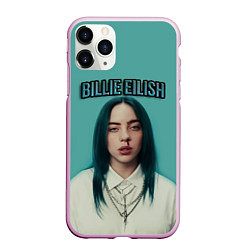 Чехол iPhone 11 Pro матовый BILLIE EILISH, цвет: 3D-розовый