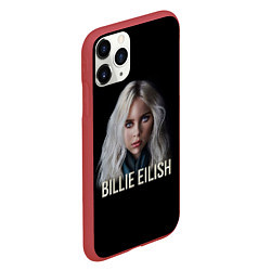 Чехол iPhone 11 Pro матовый BILLIE EILISH, цвет: 3D-красный — фото 2