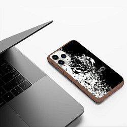 Чехол iPhone 11 Pro матовый Overlord, цвет: 3D-коричневый — фото 2