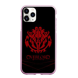 Чехол iPhone 11 Pro матовый Overlord, цвет: 3D-розовый