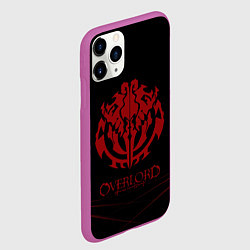 Чехол iPhone 11 Pro матовый Overlord, цвет: 3D-фиолетовый — фото 2
