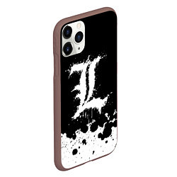 Чехол iPhone 11 Pro матовый Денёв Эл, цвет: 3D-коричневый — фото 2