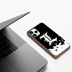 Чехол iPhone 11 Pro матовый Денёв Эл, цвет: 3D-коричневый — фото 2