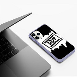 Чехол iPhone 11 Pro матовый ДДТ, цвет: 3D-светло-сиреневый — фото 2