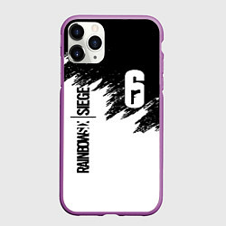 Чехол iPhone 11 Pro матовый RAINBOW SIX SIEGE, цвет: 3D-фиолетовый