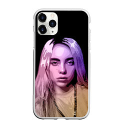 Чехол iPhone 11 Pro матовый BILLIE EILISH: Violet Mood, цвет: 3D-белый