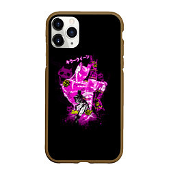Чехол iPhone 11 Pro матовый Киллер Квин ЖоЖо, цвет: 3D-коричневый