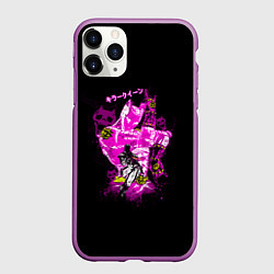 Чехол iPhone 11 Pro матовый Киллер Квин ЖоЖо, цвет: 3D-фиолетовый