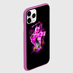 Чехол iPhone 11 Pro матовый Киллер Квин ЖоЖо, цвет: 3D-фиолетовый — фото 2