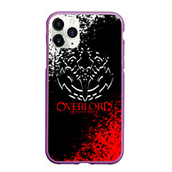 Чехол iPhone 11 Pro матовый Overlord, цвет: 3D-фиолетовый