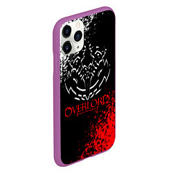 Чехол iPhone 11 Pro матовый Overlord, цвет: 3D-фиолетовый — фото 2