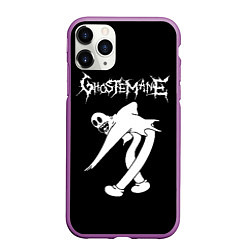 Чехол iPhone 11 Pro матовый GHOSTEMANE, цвет: 3D-фиолетовый