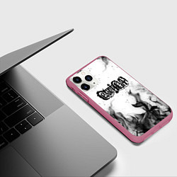 Чехол iPhone 11 Pro матовый СЕКТОР ГАЗА, цвет: 3D-малиновый — фото 2
