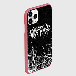 Чехол iPhone 11 Pro матовый GHOSTEMANE, цвет: 3D-малиновый — фото 2