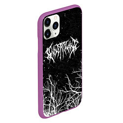 Чехол iPhone 11 Pro матовый GHOSTEMANE, цвет: 3D-фиолетовый — фото 2