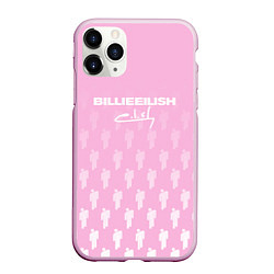 Чехол iPhone 11 Pro матовый Billie Eilish, цвет: 3D-розовый