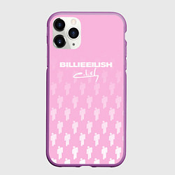 Чехол iPhone 11 Pro матовый Billie Eilish, цвет: 3D-фиолетовый