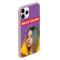 Чехол iPhone 11 Pro матовый Billie Eilish, цвет: 3D-розовый — фото 2