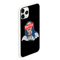 Чехол iPhone 11 Pro матовый Bad Guy, цвет: 3D-белый — фото 2